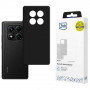 3MK Matt Case Xiaomi Redmi Note 14 Pro 4G funda, negra