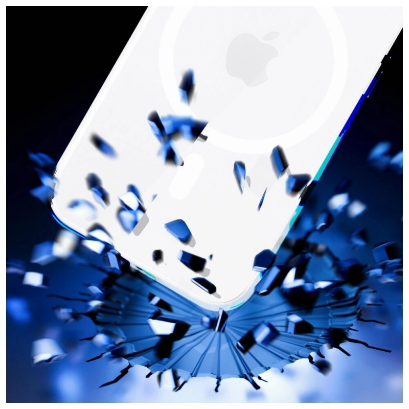 3MK Clear MagCase Apple iPhone 17e / 16e funda con MagSafe, transparente