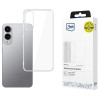 3MK Clear Case funda para Samsung Galaxy S25 Edge, transparente