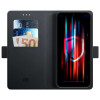 3MK Wallet Case funda tipo cartera para Samsung Galaxy S25 Edge, negra