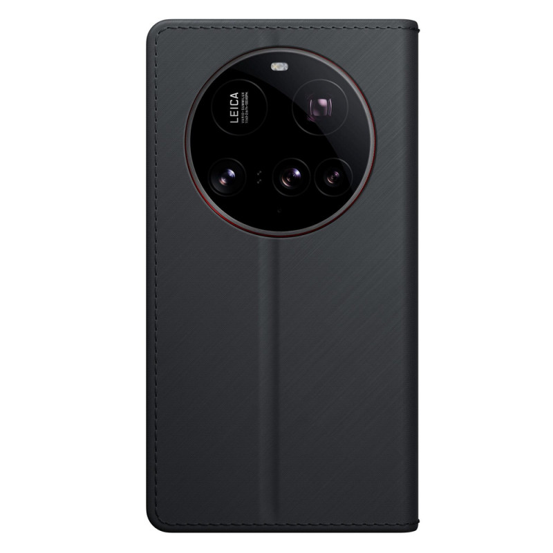 3MK Wallet Case funda tipo cartera para Xiaomi 15 Ultra, negra