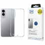 3MK Just20g Clear Case funda para Samsung Galaxy S25 Edge, transparente