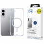 3MK Just20g MagCase funda para Samsung Galaxy S25 Edge, transparente
