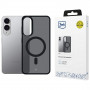 3MK Smoke MagCase funda para Samsung Galaxy S25 Edge, negra