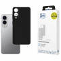 3MK funda de silicona para Samsung Galaxy S25 Edge, negra