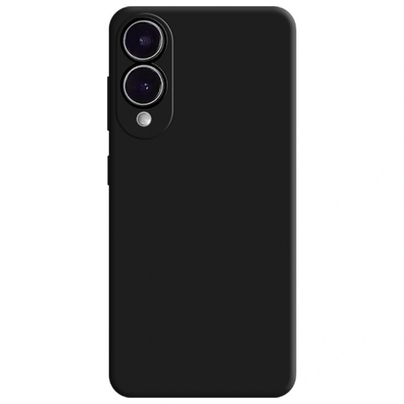 3MK funda de silicona para Samsung Galaxy S25 Edge, negra
