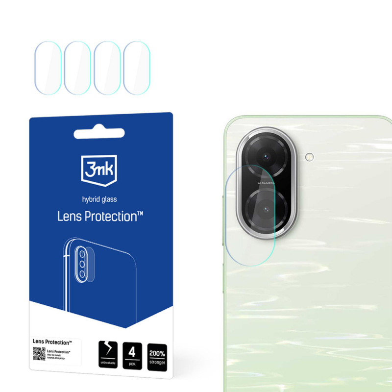3MK Lens Protection cristal híbrido para la lente de la cámara Xiaomi Redmi A5 4G (4 uds.)