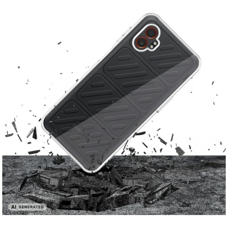 3MK Clear Case funda para Samsung Galaxy XCover 7 Pro, transparente