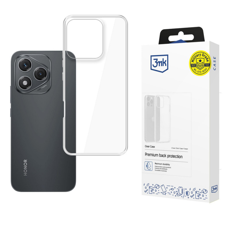 3MK Clear Case funda para Honor 400 Lite, transparente
