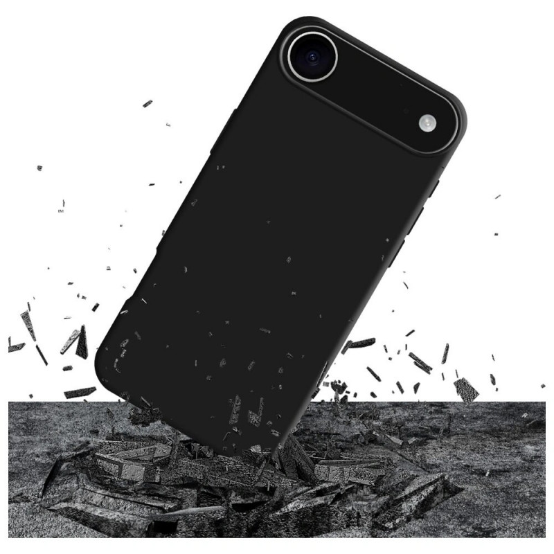 3mk Matt Case Pro funda para Apple iPhone Air, negra mate