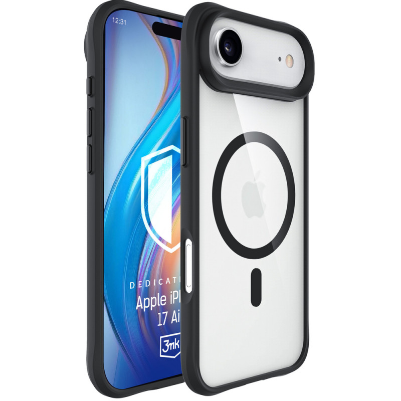 3mk Satin Armor MagCase funda para Apple iPhone Air, blanca