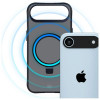 3mk Smoke Case Mag&Stand funda para Apple iPhone Air, negra