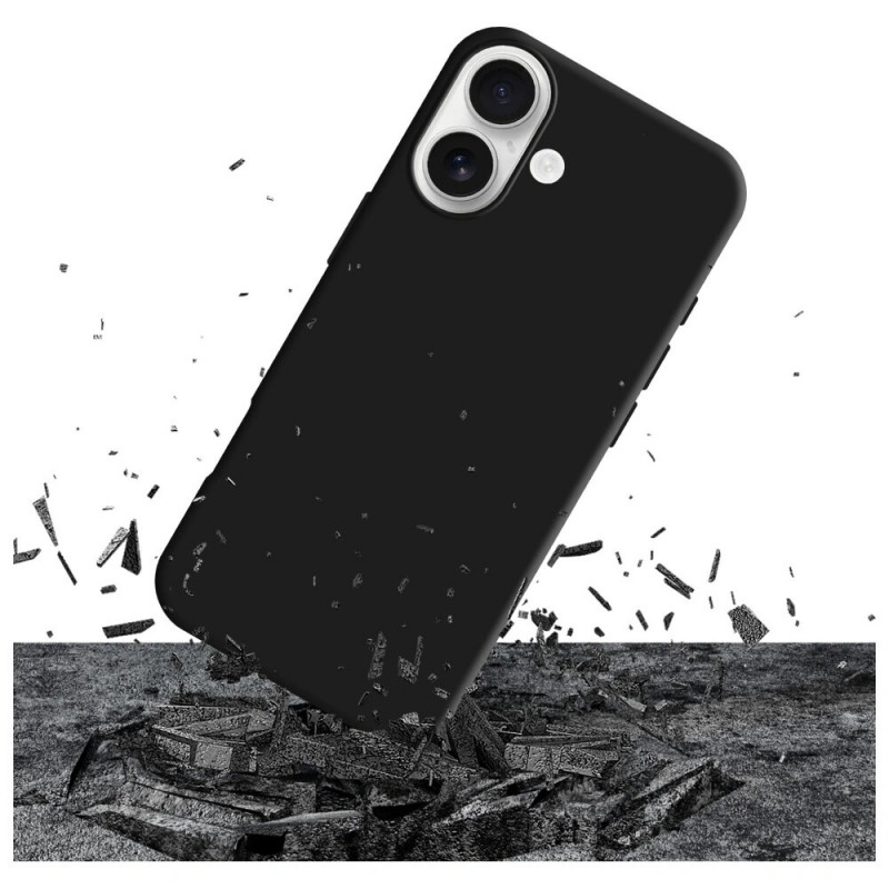 3mk Matt Case Pro funda para Apple iPhone 17, negra mate