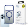 3mk Frosty MagCase funda para Apple iPhone 17 Pro Max, azul