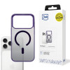 3mk Frosty MagCase funda para Apple iPhone 17 Pro Max, morada
