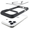 3mk Satin Armor MagCase funda para Apple iPhone 17 Pro Max, transparente negra
