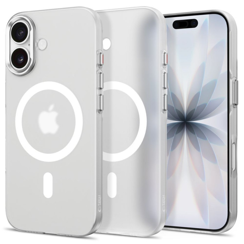 Tech-Protect MagZero MagSafe funda para Apple iPhone 17, blanco mate