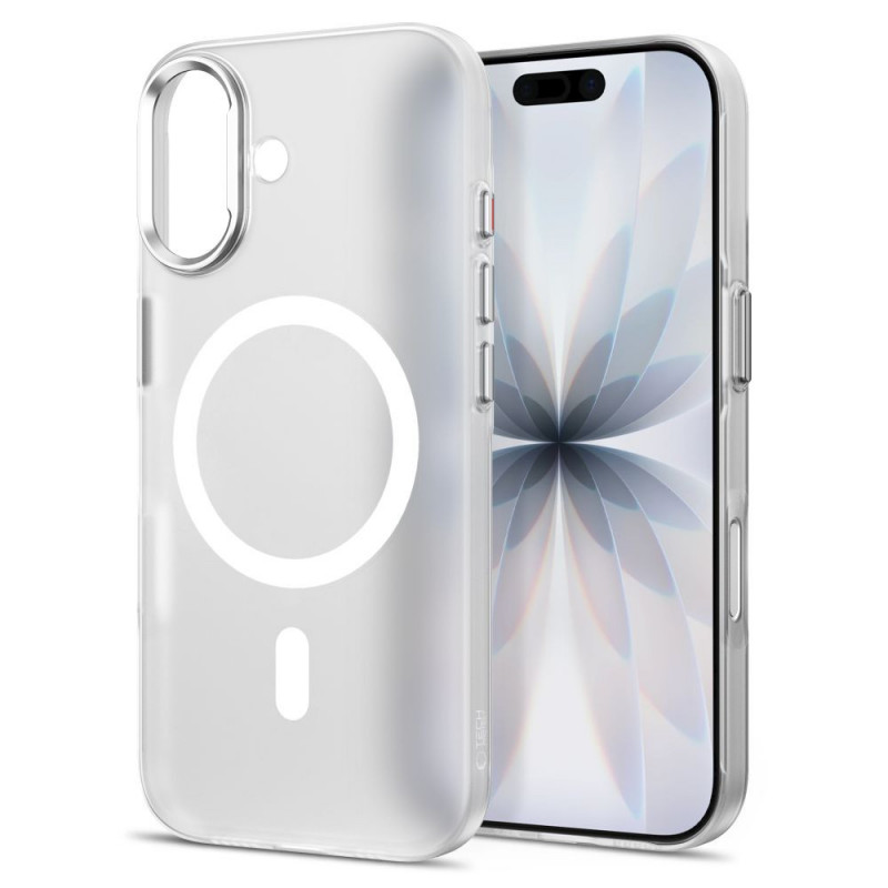 Tech-Protect MagZero MagSafe funda para Apple iPhone 17, blanco mate
