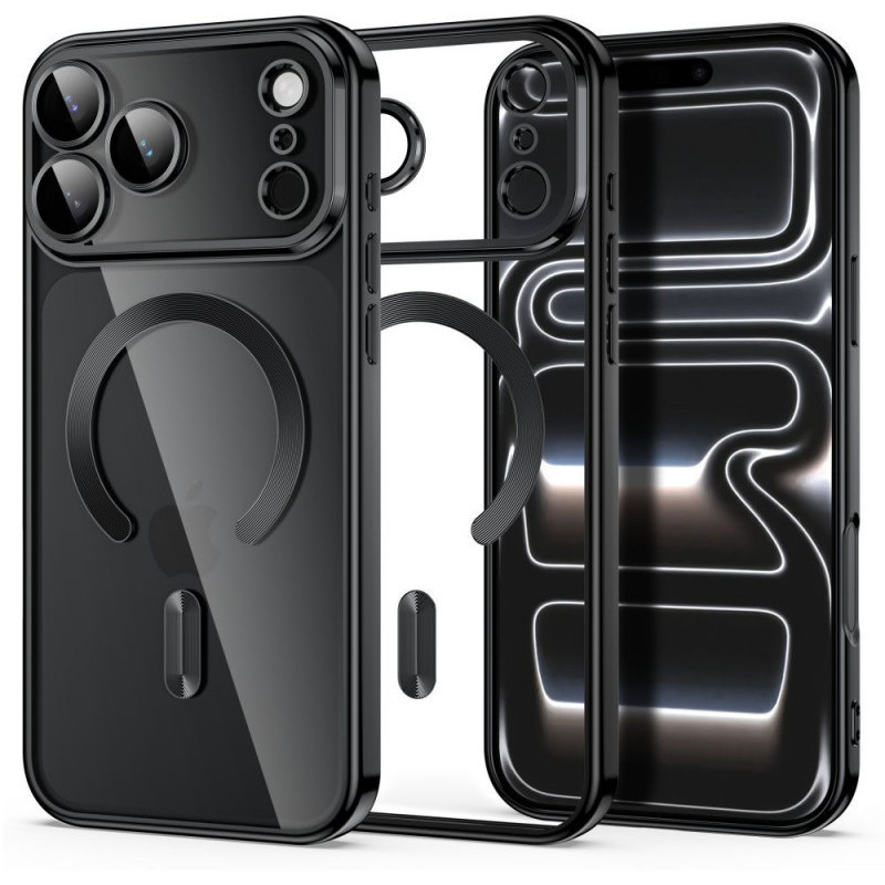 Tech-Protect MagFlex MagSafe funda para Apple iPhone 17 Pro / 18 Pro, negro brillante