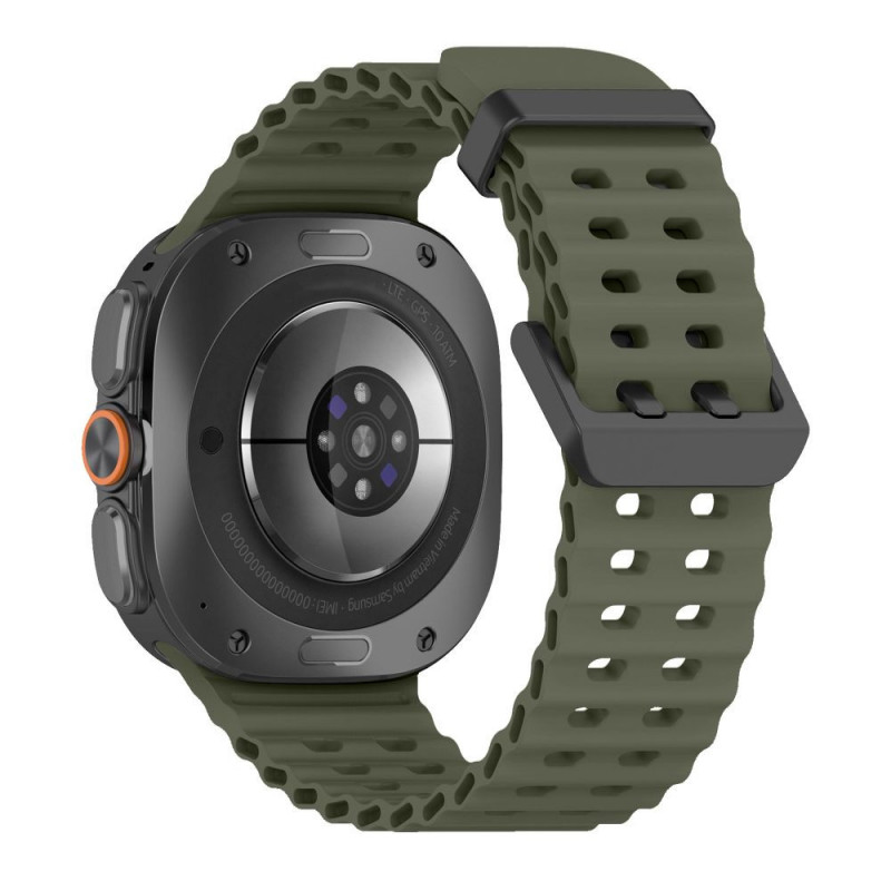 Tech-Protect Iconband Pro correa para Samsung Galaxy Watch Ultra 1 / 2 (2024-2026), 47 mm, verde militar