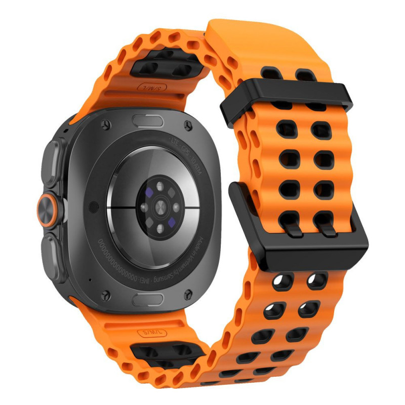 Tech-Protect Iconband Pro correa para Samsung Galaxy Watch Ultra 1 / 2 (2024-2026), 47 mm, naranja/negra