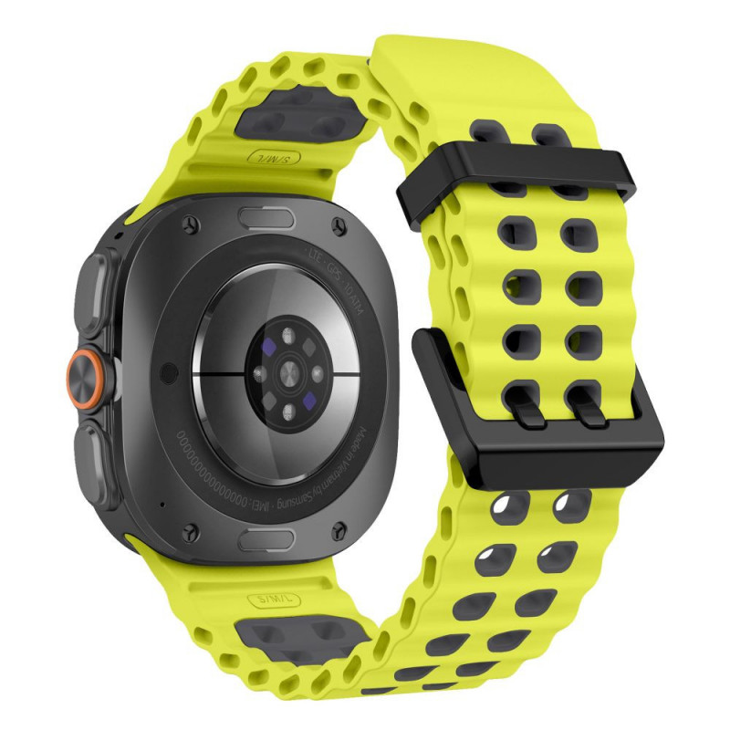 Tech-Protect Iconband Pro correa para Samsung Galaxy Watch Ultra 1 / 2 (2024-2026), 47 mm, lima/negra