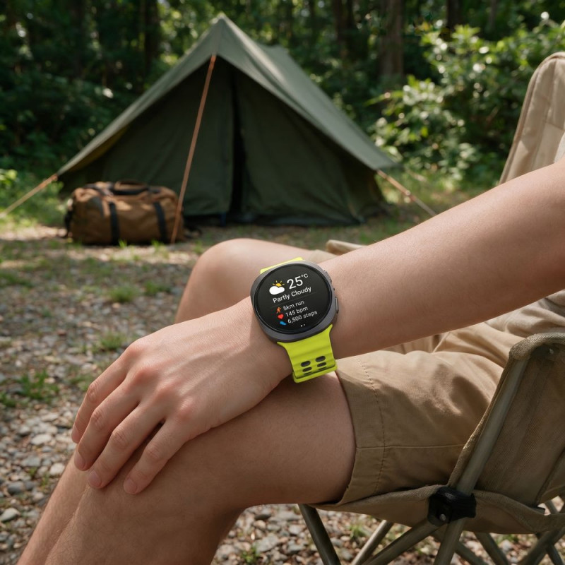 Tech-Protect Iconband Pro correa para Samsung Galaxy Watch Ultra 1 / 2 (2024-2026), 47 mm, lima/negra