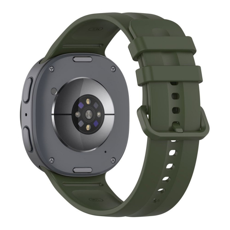 Tech-Protect Silicone Evo correa para Samsung Galaxy Watch 8 / 9 / Classic (40 / 44 / 46 mm), verde militar
