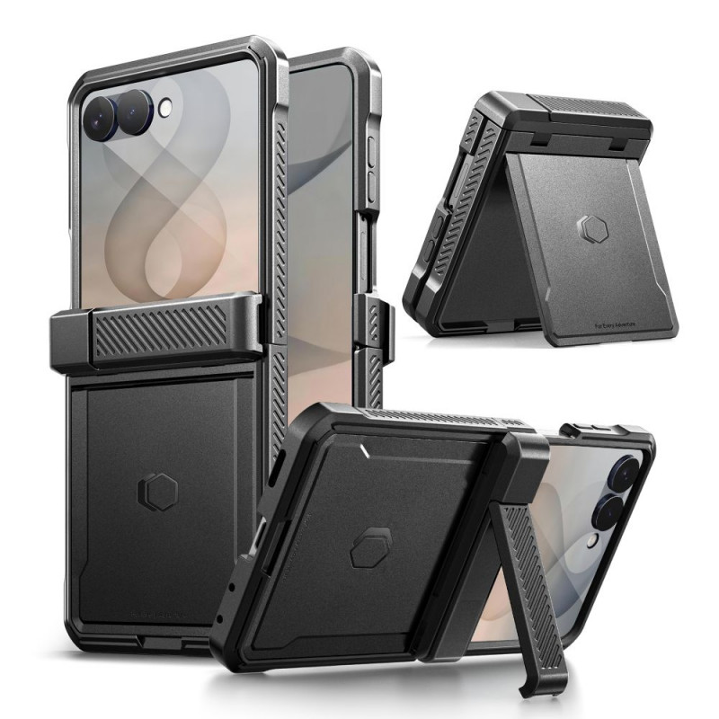 Tech-Protect Kevlar Pro funda para Samsung Galaxy Z Flip 8, negra