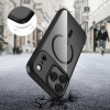 Tech-Protect MagMat MagSafe funda para Apple iPhone 17 Pro Max, negro/transparente