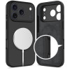 Tech-Protect Silicone MagSafe funda para Apple iPhone 17 Pro Max, negro