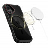 Tech-Protect MagHybrid MagSafe funda para Apple iPhone 17, negro/rojo