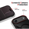 Tech-Protect MagHybrid MagSafe funda para Apple iPhone Air, negro/rojo