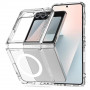 Funda Tech-Protect Flexair Hybrid MagSafe para Samsung Galaxy Z Flip 6 / 7 FE, transparente