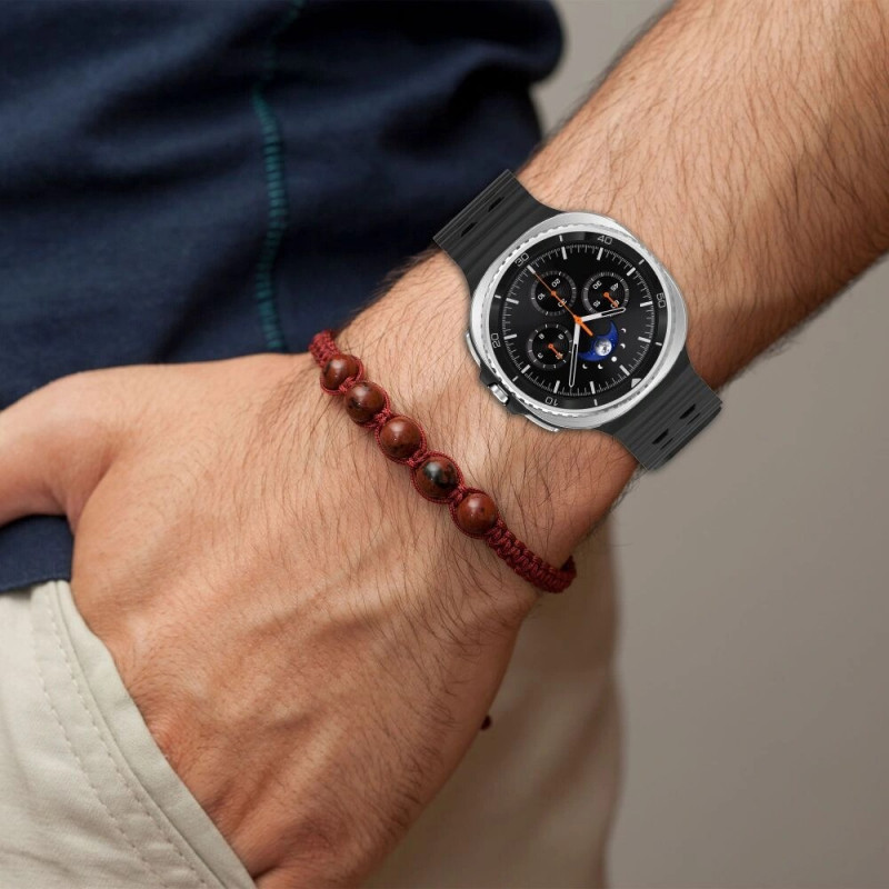 Tech-Protect Iconband Pro correa para Samsung Galaxy Watch 8 / 9 / Classic 40/44/46 mm, negra