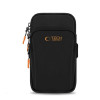 Tech-Protect M7 brazalete deportivo universal (funda), negro/naranja