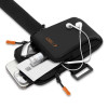 Tech-Protect M7 brazalete deportivo universal (funda), negro/naranja