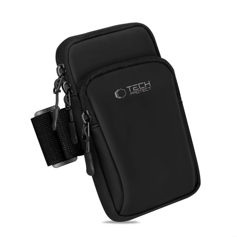 Tech-Protect M7 brazalete deportivo universal (funda), negro/negro