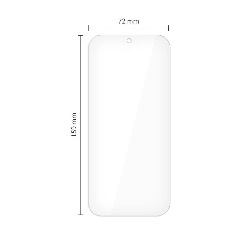Tech-Protect Glass Fit+ cristal templado para Google Pixel 9 Pro XL / 10 Pro XL / 11 Pro XL, transparente (2 uds.)