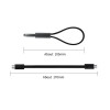Tech-Protect Ultraboost DNA cable llavero USB-C a USB-C PD 60W / 3A, 17 cm, gris hierro