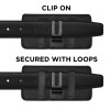 Tech-Protect SM90 funda universal de cinturón para móvil, 5,8-6,8 pulgadas, nailon, negra