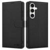 Tech-Protect Wallet funda tipo cartera para Samsung Galaxy S25 FE, negra