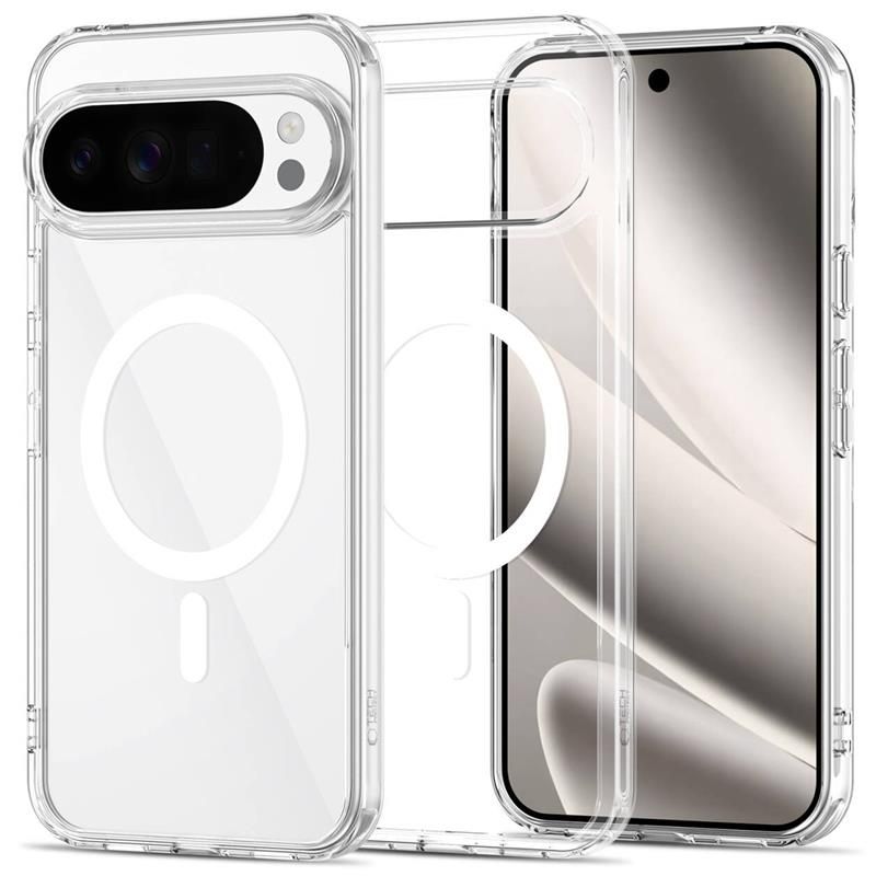 Tech-Protect FlexAir Hybrid MagSafe funda para Google Pixel 10 / 10 Pro, transparente