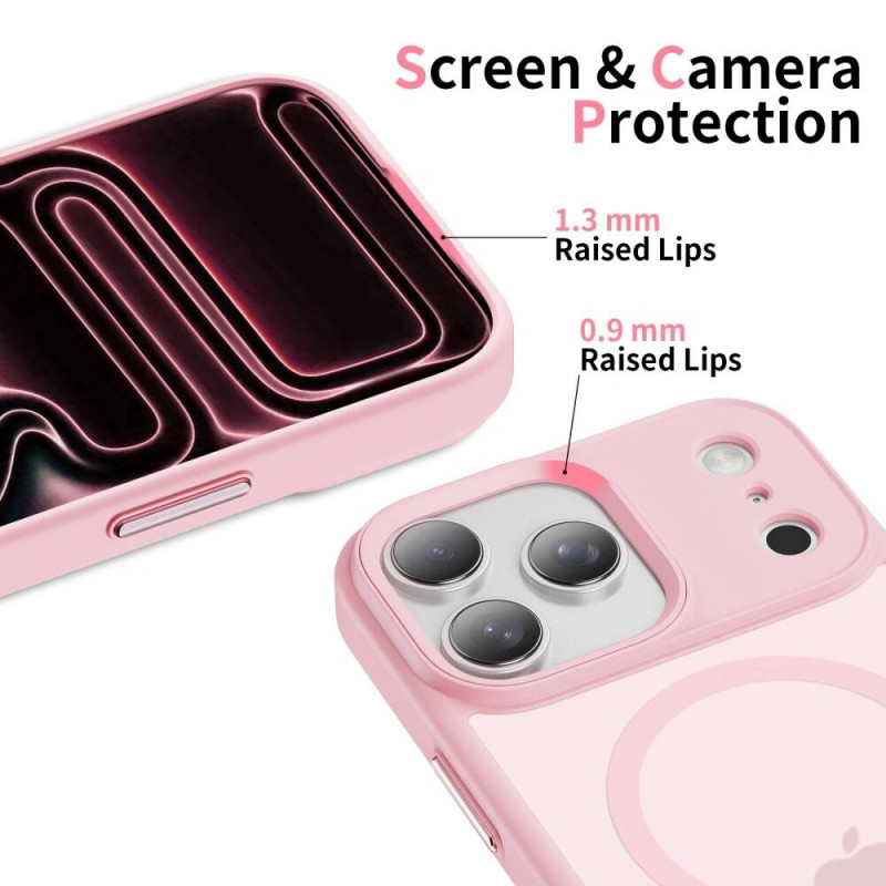 Tech-Protect MagMat MagSafe funda para Apple iPhone 17 Pro Max, mate rosa