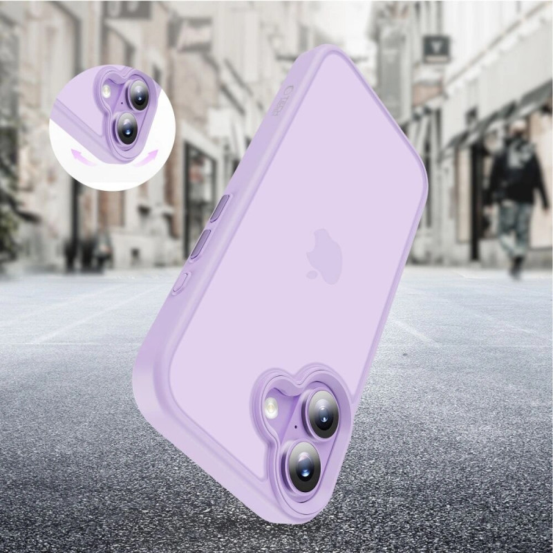 Tech-Protect MagMat funda para Apple iPhone 17, mate lavanda