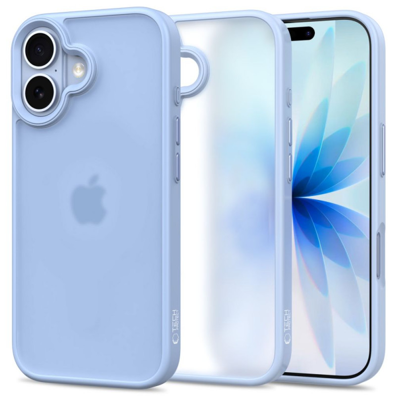 Tech-Protect MagMat THP4944 funda para Apple iPhone 17, mate azul niebla
