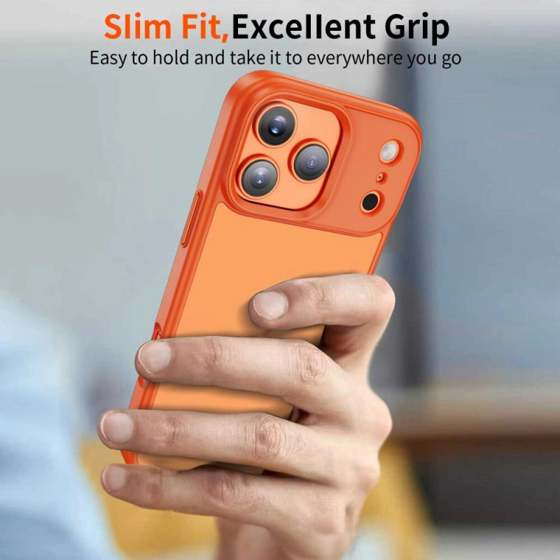 Tech-Protect MagMat funda para Apple iPhone 17 Pro, mate naranja cósmico