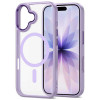 Tech-Protect MagMat MagSafe funda para Apple iPhone 17, lavanda/transparente