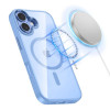 Tech-Protect MagMat MagSafe funda para Apple iPhone 17, azul niebla/transparente