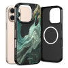 Tech-Protect Lamano MagSafe funda para Apple iPhone 16 Pro Max, Verde Aura